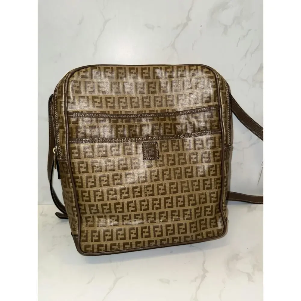 Fendi Monogram Travel Tote Bag - Good Condition